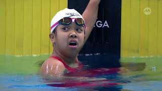 Hong Kong's Cheuk Yan Ng wins 100m Breaststroke race | Para Swimming World Series Singapore 2024