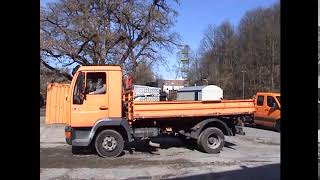 Versteigerung Tiefbau LKW MAN 8.163 Kipper