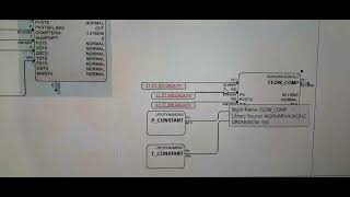 main steam flow compensation with expressions through main steam temp and pressure