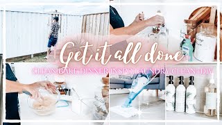*NEW* GET IT ALL DONE ✔️ EASY WEEKEND DINNER IDEA, HOUSE PROJECT, CLEANING MOTIVATION, LOW TOX DIY