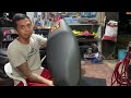 nmax icon gray seat cover replacement diy how to replace a seat cover