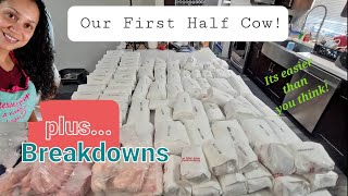WE BOUGHT HALF A COW FOR THE FIRST TIME...Breakdowns, Pricing, How Much Meat, All The Need To Knows