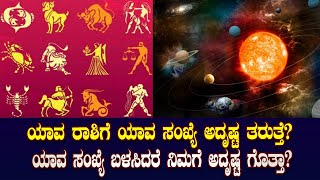 ಯಾವ ರಾಶಿಗೆ ಯಾವ ಸಂಖ್ಯೆ ಅದೃಷ್ಟ ತರುತ್ತದೆ? ಗೊತ್ತಾ? Sanmarga