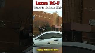 Lexus RC-F Hits 105 MPH and Tries to Outrun GSP in Atlanta!