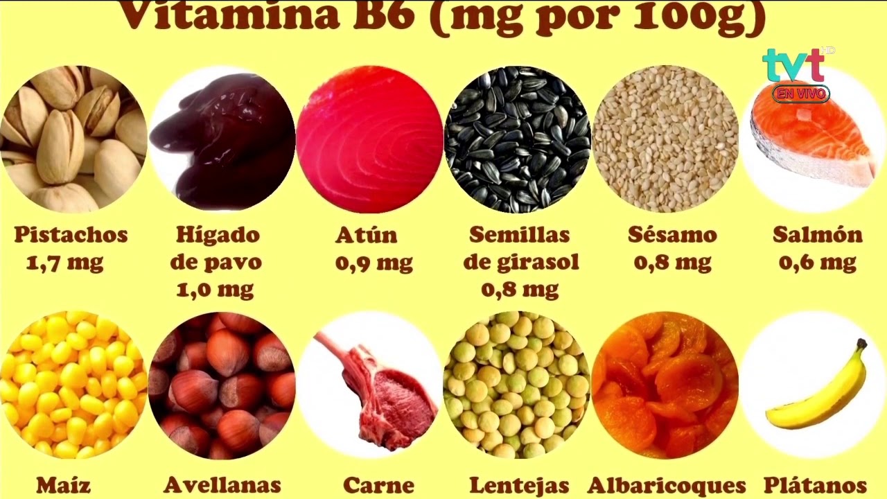 Alimentos Ricos En Vitamina B - YouTube