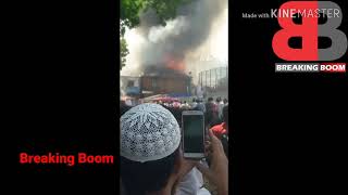 Must Watch - Major Fire Breaks Out At Bandra Slums In Garib Nagar Breaking Boom.Com