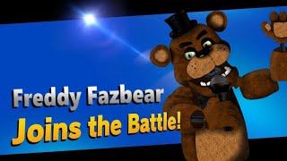 Freddy Fazbear Frightens The Battle! ~ Smash Bros Moveset Concept!