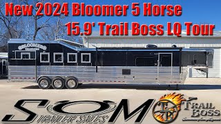 New! Bloomer 5+1 Horse Trailer with Custom 15'9'' Trail Boss Living Quarters Tour