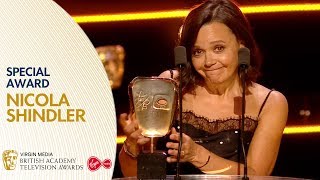 Nicola Shindler Wins the Special Award | BAFTA TV Awards 2019