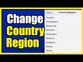 How to Change your Location & Country on your iPhone (Settings & Store)