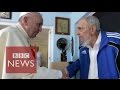 Cuba: Pope Francis meets Fidel Castro after Havana Mass - BBC News