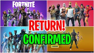 The RETURN of Fortnite OG Battle Passes | Finally Confirmed