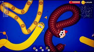 🐍wORMS YELLOW 🐍WORMS |Wormate zone.io #050 - Snake.io | Worms 02