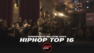 NEO VS DELANOTCHE | 1VS1 HIPHOP TOP 16 | HIPHOPUNITE BELGIUM 2024