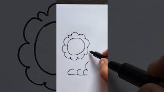 How To draw lion Easy Way | kids Drawing #shorts