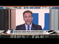 Zion's shoe blowout and injury 'couldn't be worse' for Nike - Max Kellerman  First Take