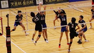 【2021天皇杯】仙台大学vs大同特殊鋼　第３セット　【男子バレーボール全日本選手権】