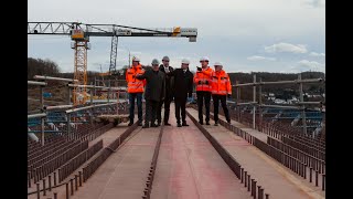 Stahlhochzeit Talbrücke Rahmede - Rede Wissing