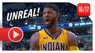 Paul George UNREAL Full Highlights vs Trail Blazers (2016.12.10) - 37 Pts, CRAZY 4th Qtr!