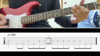 [TAB譜] All In The Name Of.../Motley Crue Guitar riff [ギター]