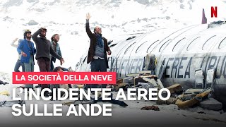 LO SCONVOLGENTE SCHIANTO AEREO sulle ANDE in LA SOCIETÀ DELLA NEVE | Netflix Italia