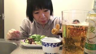 【おうち一人飲み】好きなものに囲まれた幸せ晩酌タイム