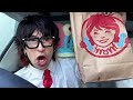 Trying Wendy's Krabby Patty meal! (Full Stream)