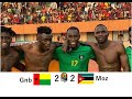 Guine Bissau 2 - 2 Moçambique