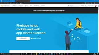 Flutter development - Class 27 - Firebase