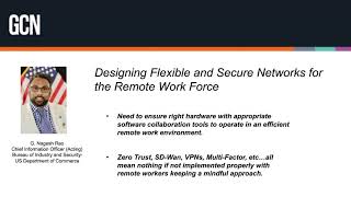 Designing Flexible and Secure Networks for the Remote Workforce