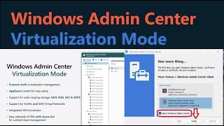 Windows Admin Center Virtualization Mode: Manage Your Hyper‑V Fabric