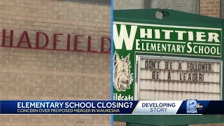 Some Waukesha parents express concern about proposal to close elementary school