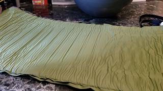 LightSpeed Sleeping Pad - Unboxing - How To - Self Inflating Pad