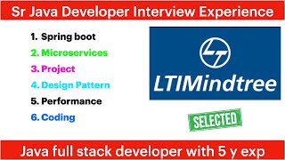 Java Developer interview question and answer LTI Mindtree