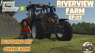 Building a Personalised Farm in Riverview - FS25!