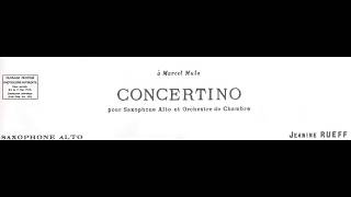 Jeanine Rueff Concertino for Alto Saxophone