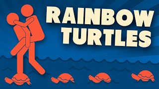 Rainbow Turtles | Actually Fun Youth Games