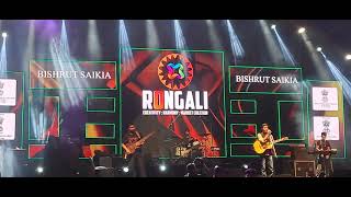 Marubhumi | Nijor korar xopone | bishrut saikia | Live performance | Rongali 2023