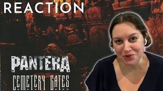 Pantera - Cemetery Gates - First Time Listening REACTION