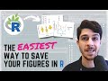 The EASY way to save your ggplot2 figures in R: Part 1 of a tutorial walkthrough