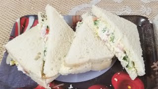 વેજ મેયો સેન્ડવિચ || veg mayo sandwich | Easy \u0026 Quick mayo sandwich Recipe in Gujarati