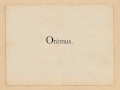 Oremus