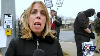 Concerned citizens reject fascism and defend equality at Beckley protest