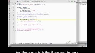 Advanced PHP Closed Captioned - Auto-Loading Classes with Namespaces Part 3