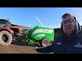 talking balers and a surprise..