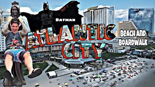 Atlantic City Beach And Boardwalk Crazy Exciting Full Day of Fun