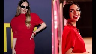 Así fue el encuentro entre Belinda y Ángela Aguilar en Premio Lo Nuestro