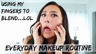 MY UNPROFESSIONAL MAKEUP ROUTINE!!