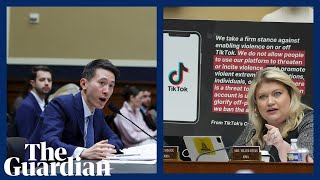 TikTok CEO shown  threatening committee chair during Congress hearing
