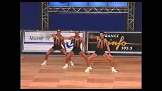 Attila Katus, Tamas Katus, Romeo Szentgyorgyi (Hungary) - 1995 FIG World Aerobic Championship